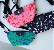 英國代購 英國outlet代購 LONGCHAMP Le Pliage Collection XS Crossbody Bag Handel Bag 黑色 綠色 粉紅 輕身 返工 返學 禮物 聖誕禮物