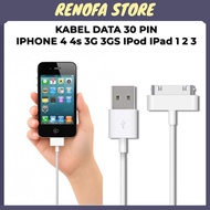IPHONE Charger cable Old 30 Piniphone 3GS/4/4S iPad 1-3 iPod Fast charging & data sync stable