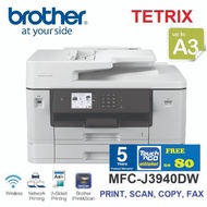 Brother MFC-J3540DW / MFC-J3940DW All In One With A3 Duplex Wifi Network Print Scan Fax Copy MFCJ354