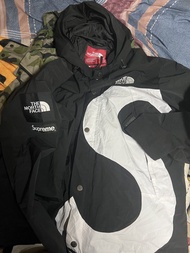 Supreme The North Face S Logo Baltoro Jacket Black White
