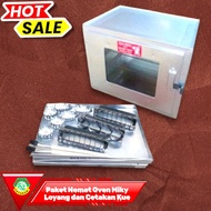 3-Tier Stovetop Oven, Mickey Oven Economy Package, Free Baking Tray and Cake Mold