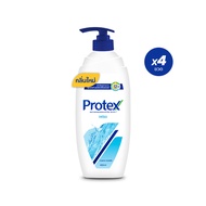 [มี 2 แพ็คให้เลือก] ครีมอาบน้ำโพรเทคส์ เฟรช ขวดปั๊ม 450 มล. Protex Fresh Shower Cream 450 ml Pump