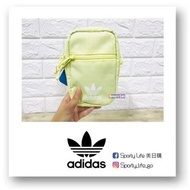 Adidas Originals Festival 側背包 鵝黃 背包 愛迪達 三葉草 腰包