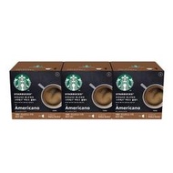 限時買5盒送1盒(隨機即期品) 雀巢 星巴克家常美式咖啡膠囊(3盒/36顆) 12536007 在家也能喝星巴克