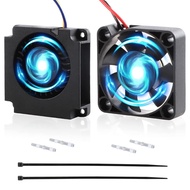 Creality Ender 3 Fans, Original 4010 Extruder Hotend Fans 24V 4010 Axial Fan and Blower Fan 40x40x10