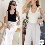 [HARPER] Brand Custom Super Smooth Fit Stretch Vest | Sleeveless Top Versatile [CLB47027J] Singlet W