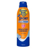 New Banana Boat Coolzone Sport Sunscreen Spray 170g