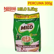 [Ready Stock] NESTLE . Milo Pek Operator 3.5kg 💫PERCUMA 300g💫