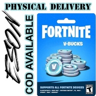 ❈ ▏ ⊚ ▍ ♞Fortnite Vbucks V-Bucks Gift Card (1000,2800,5000) - COD Available - Physical Delivery