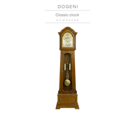 DOGENI นาฬิกาตั้งพื้น (GCW002DB) นาฬิกาโบราณ ตั้งพื้นไม้ นาฬิกาลูกตุ้มเสียงระฆัง เสียงดนตรี