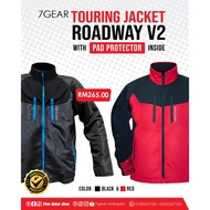 Touring Jacket Roadway V2 7Gear Malaysia with Pad Protector Inside