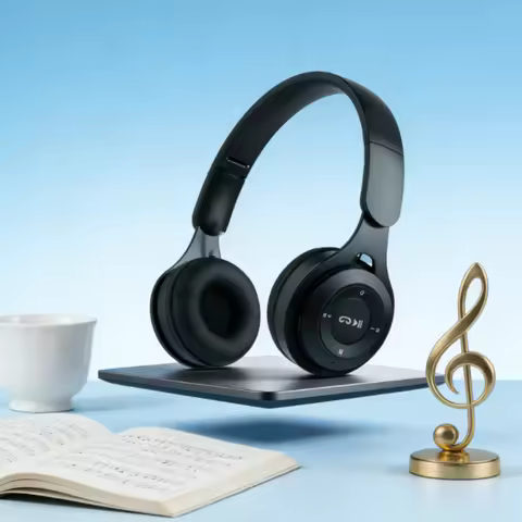 Macarone Wireless Bluetooth Headphones With Microphone Sound Insulation Gaming Earphone Hifi Bass Ea