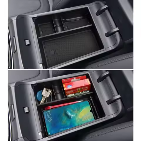 For Hyundai Tucson NX4 2021 2022 2023 Car Armrest Storage Box Center Console Glove Tray Car Accessor