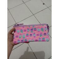 [PRELOVED] Smiggle PENCIL CASE ORIGINAL PINK AND PURPLE ICE CREAM PENCIL Box For Girls