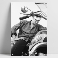 Hip Hop Rapper Elvis Presley Poster Tin Painting Tin Sign Metal Sign Wall Decoration