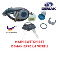 MAIN SWITCH SET MAIN SUIS SET KUNCI MOTOR SET KUNCI SUIS SET IGNITION SWITCH SET DEMAK EX90 4 WIRE D