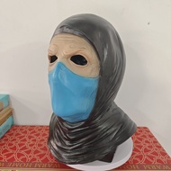 NEW New Sub Zero Full Face Latex Mask For Adults - Game Cosplay Costume Headcover Halloween Accessor