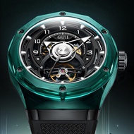 BONEST GATTI Men Luxury Skeleton Mechanical Watch Premium Craftsmanship Automatic Movement