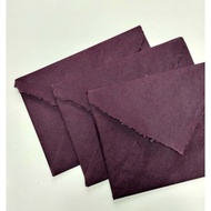 Handmade Envelope C5 Fuschia – Vintage & Unique, Recycled Paper