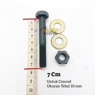 Baut Unitrack Vixion Bahan Baja Pnp Segitiga Prolink Vixion Old New R Conrod R15 Xabre Xsr 155 MT15