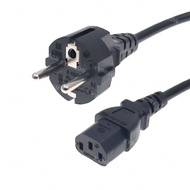 EU Schuko CEE7/7 Plug to IEC C13 Socket Power Cords, 10A/16A, 250V, H05VV-F VDE European AC Power Ca