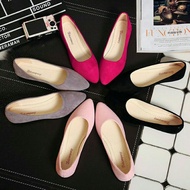 Women Flats pointed covered toe shoes