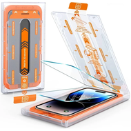 【A CUTE】 Clear Tempered Glass Film For iPhone 17 16 15 14 Plus 13 12 11 16 Pro Max Screen Protector 