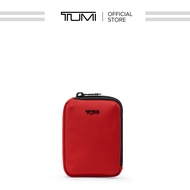 TUMI TRAVEL ACCESS. MODULAR ACCESSORY POUCH กระเป๋าใส่อุปกรณ์เสริม สีแดง TUMI