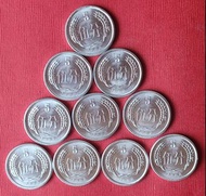116全新人民幣1988年伍分（10枚合拍，保真，美品）.