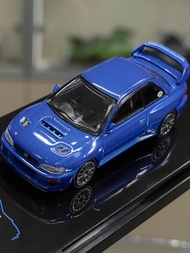 Hobby Japan Subaru Winged Leopard Modified 22B GC8 STI 1/64 Alloy Car Model