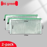 Waterproof Money Storage Bag B6 Cash Bag Transparent Sealed Zipper for Storing Hundred Yuan Banknote