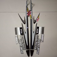 Striping Yamaha fizr fiz r f1 zr sstwo ss2 black ist standard body F1ZR Accessories