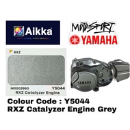 AIKKA Y5044 RXZ CATALYZER ENGINE GREY YAMAHA RXZ FRONT FORK 2K MOTORBIKE PAINT