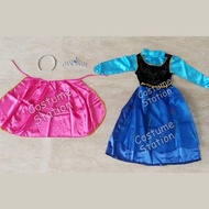 NEWEST - Frozen Anna Costume / Disney Princess Anna Costume for girls
