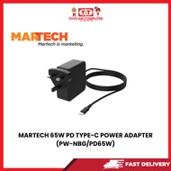 MARTECH 65W PD TYPE-C POWER ADAPTER (PW-NBG/PD65W)
