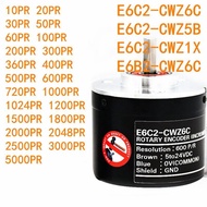 E6C2-CWZ6C E6C2-CWZ5B E6C2-CWZ1X E6B2-CWZ6C 10PR 20 30 50 100 200 1000PR 1024 1200 2048 2000 Rotary 