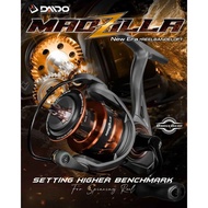 DAIDO - Madzilla PH 1000 to/d 6000 Brass Gear Spinning Reel + FREE DRAG KNOB