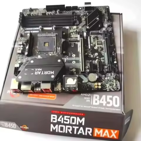 For MSI B450M MORTAR MAX desktop computer main board M2 hard drive support Ryzen 5600
