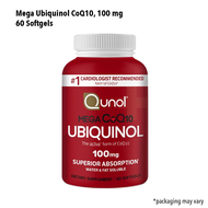 Qunol Mega Ubiquinol CoQ10 100 mg