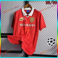 Manchester United Retro 1998/1999 UCL Final Football Shirt BECKHAM