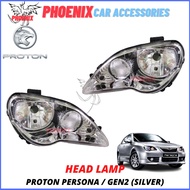 (TAIWAN) PROTON PERSONA GEN2 (SILVER) HEAD LAMP LAMPU DEPAN KERETA 100% NEW BARU HIGH QUALITY CAR LI