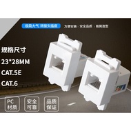 Information Socket Small Card Board Network Wall RJ45 Version