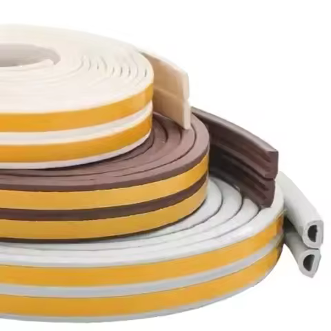 1 Roll, Indoor Weather Stripping, Self Adhesive Foam Window Seal Strip For Doors And Windows Weather