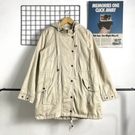 JAKET PARKA % SIZE (S) SECOND ORIGINAL, PARKA WANITA, PAKRA PRIA, JEANS JAKET, KANVAS JAKET