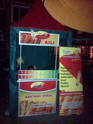 Franchise terlaris kentang goreng spiral paling laku