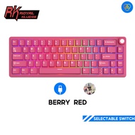 RK Royal Kludge R65 66 Keys Portable Mechanical Keyboard Hot Swapple Custom Gaming Keyboard with Vol