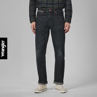 WRANGLER กางเกงยีนส์ผู้ชาย (ริมแดง) คอลเลคชั่น Casey Jones เอวกลาง ทรงตรง MWZ รุ่น WR F225MMWZN33