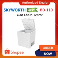 【FREE SHIPPING】Skyworth Chest Freezer (100L) BD-110 / Hisense / Haier / Midea / Toshiba / Khind