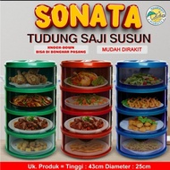 4-Layer Food Cover - Practical Design, Space Saving, Easy to Assemble