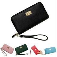 Women leather long wallet